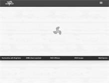 Tablet Screenshot of kingfisherboats.com